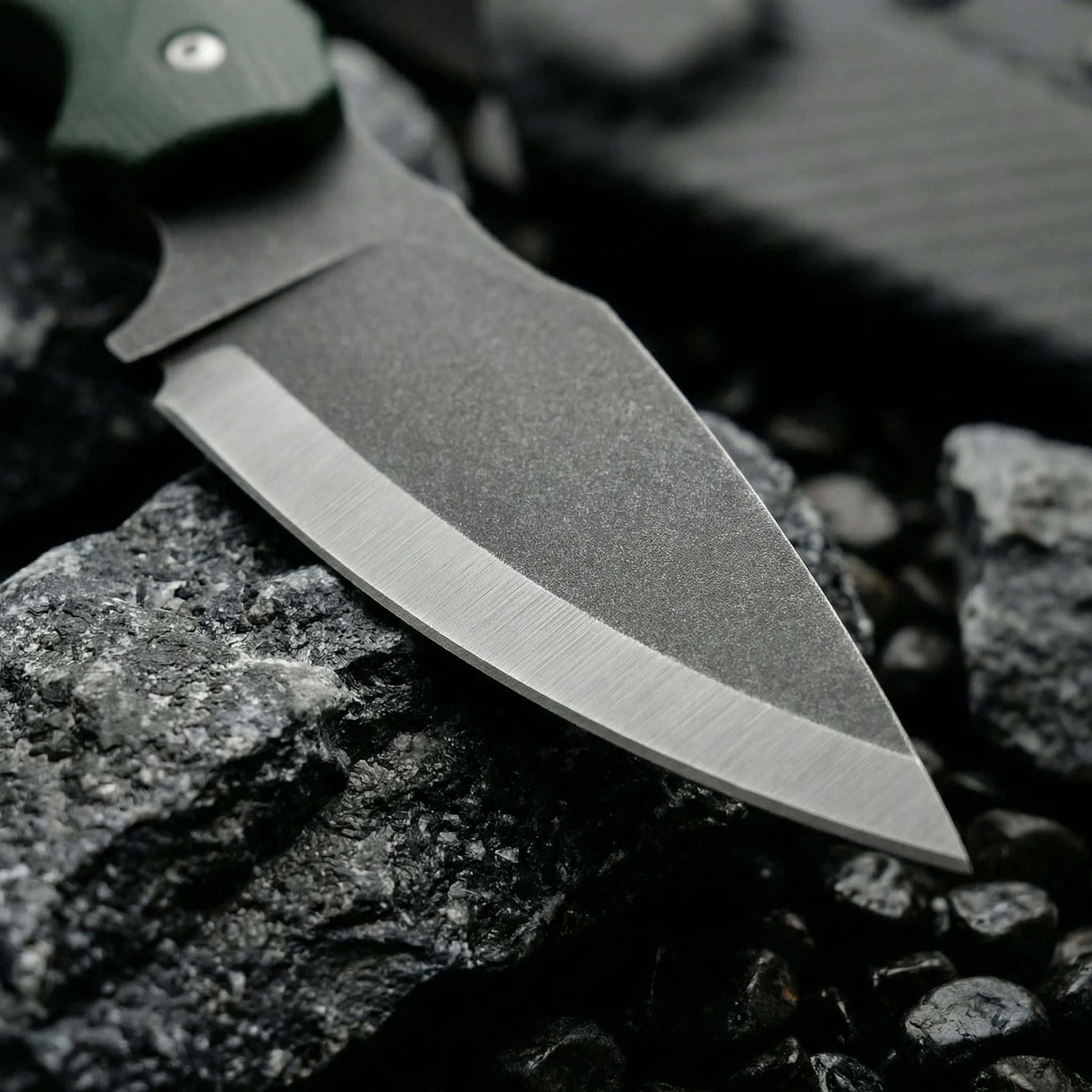 Cuchillo táctico fijo para supervivencia exterior con funda - imagen 3