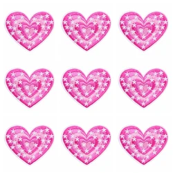 Parche bordado rosa infantil – Insignia termoadhesiva para ropa