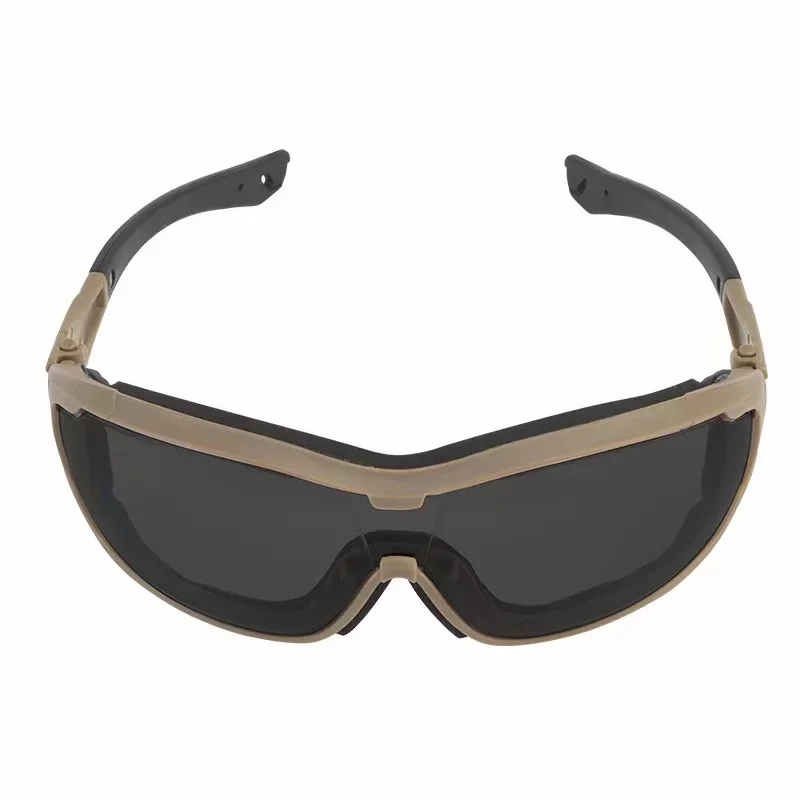Gafas tácticas polarizadas UV para senderismo, moto y Airsoft - imagen 5