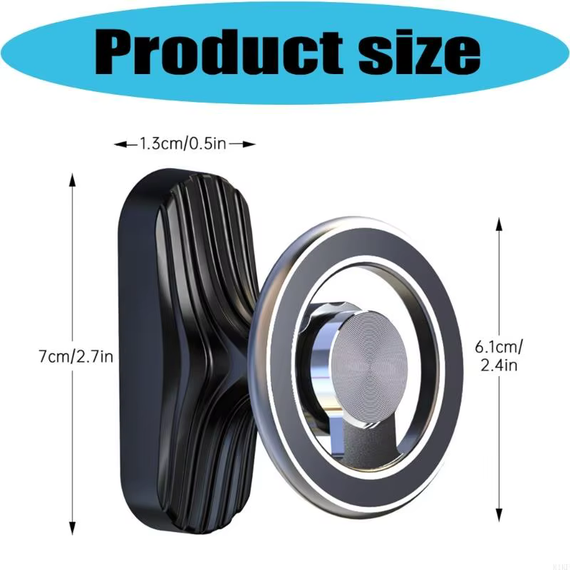 Soporte magnético para teléfono en aluminio resistente al sudor - imagen 5