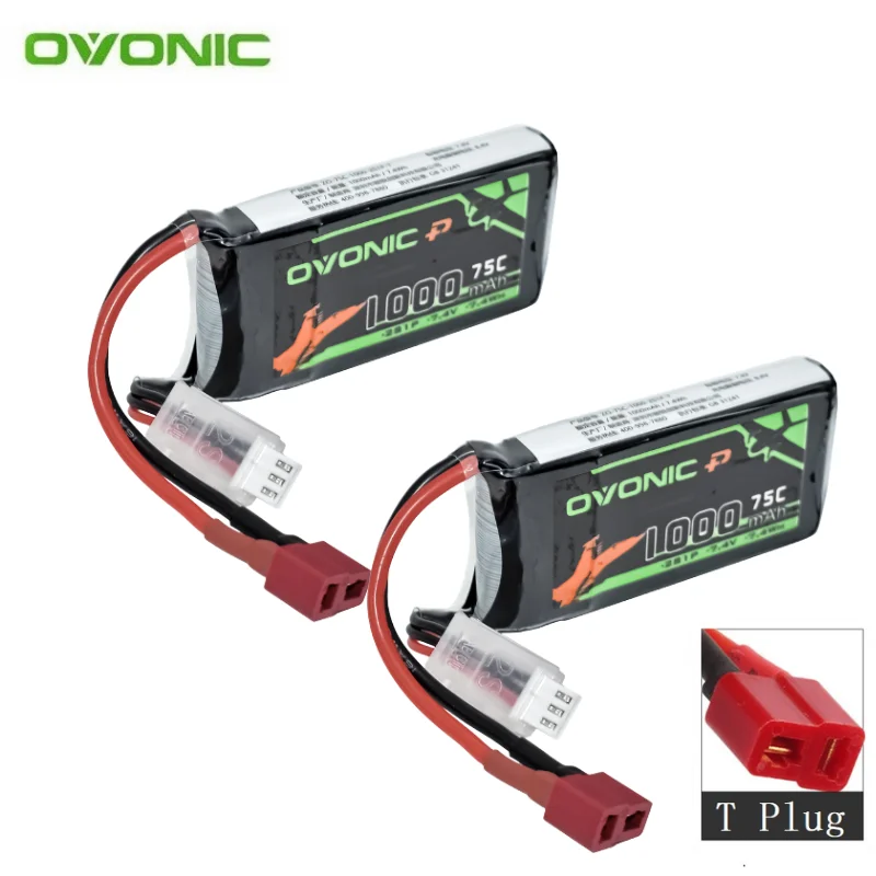 OVONIC batería LiPo para dron FPV con conector T - imagen 5