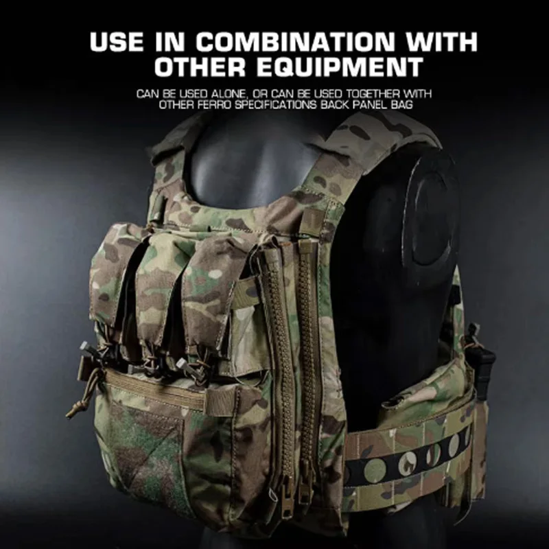Bolsa Táctica V5 Trasera Molle para Cargadores y Accesorios - imagen 2