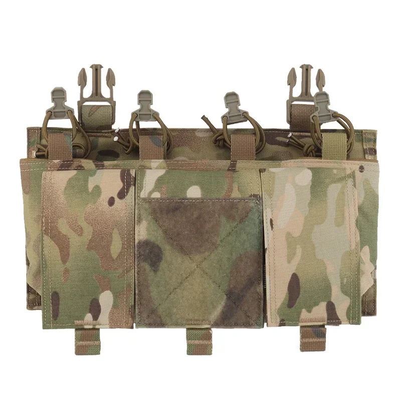 Portacargadores quad 5,56 MOLLE – Panel frontal liberación rápida QASM