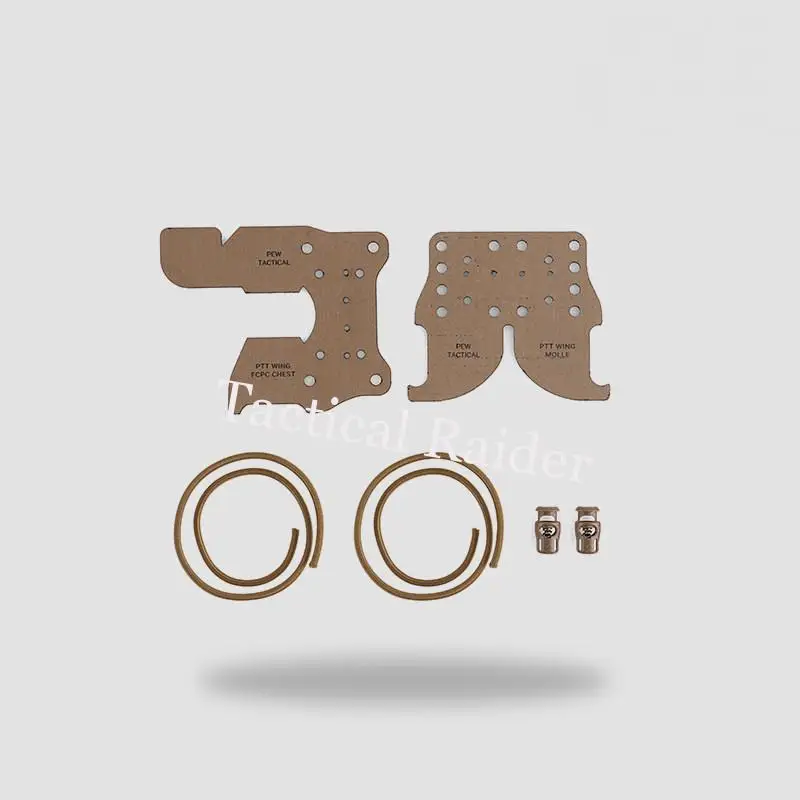 Placa de montaje táctica para exterior compatible Molle y Picatinny - imagen 2