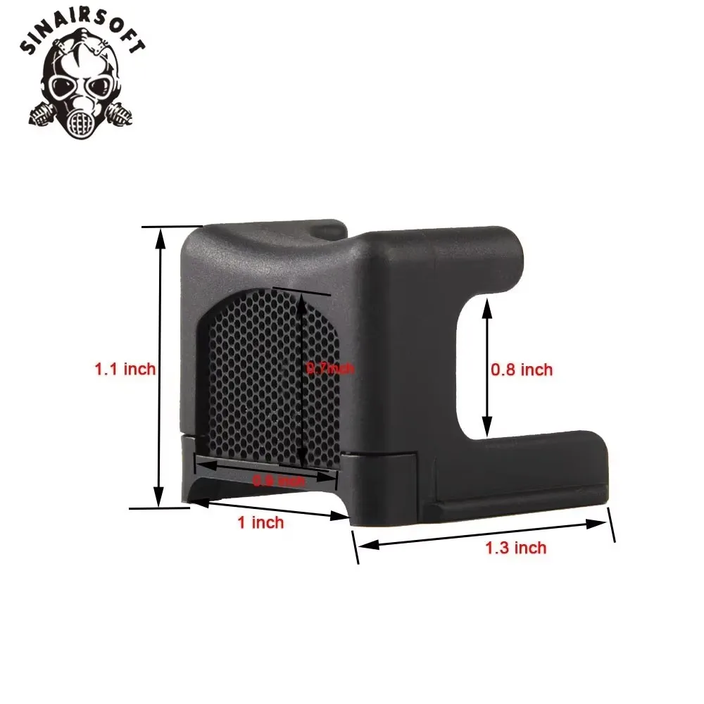 Killflash RMR lente malla metálica panal para mira punto rojo - imagen 5