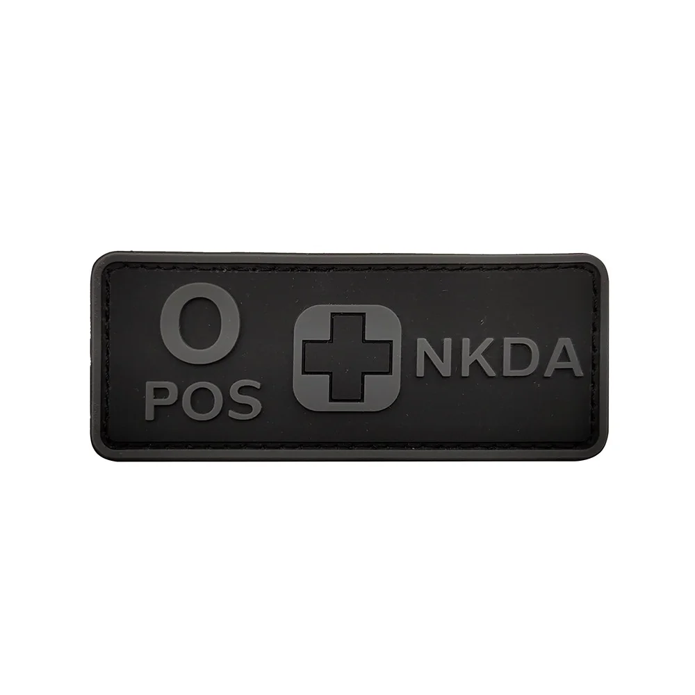 NKDA Mochila táctica PVC con parches a juego y MOLLE - imagen 3
