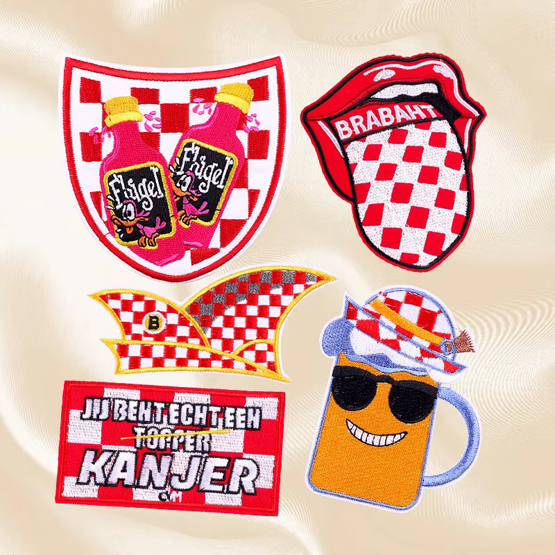 Parche Carnaval Brabant – bordado termoadhesivo para coser o planchar - imagen 5