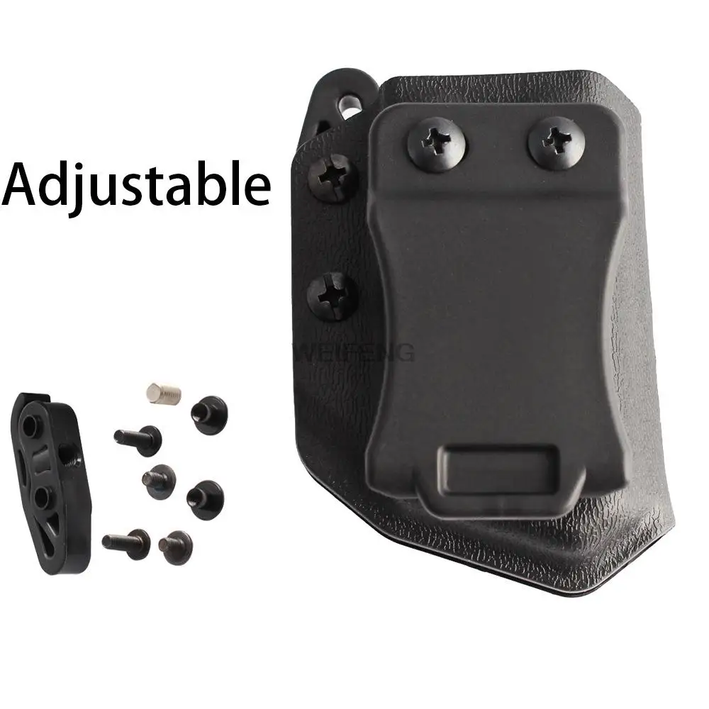 Funda táctica doble para cargadores 9mm/.40 IWB/OWB Glock CZ SIG