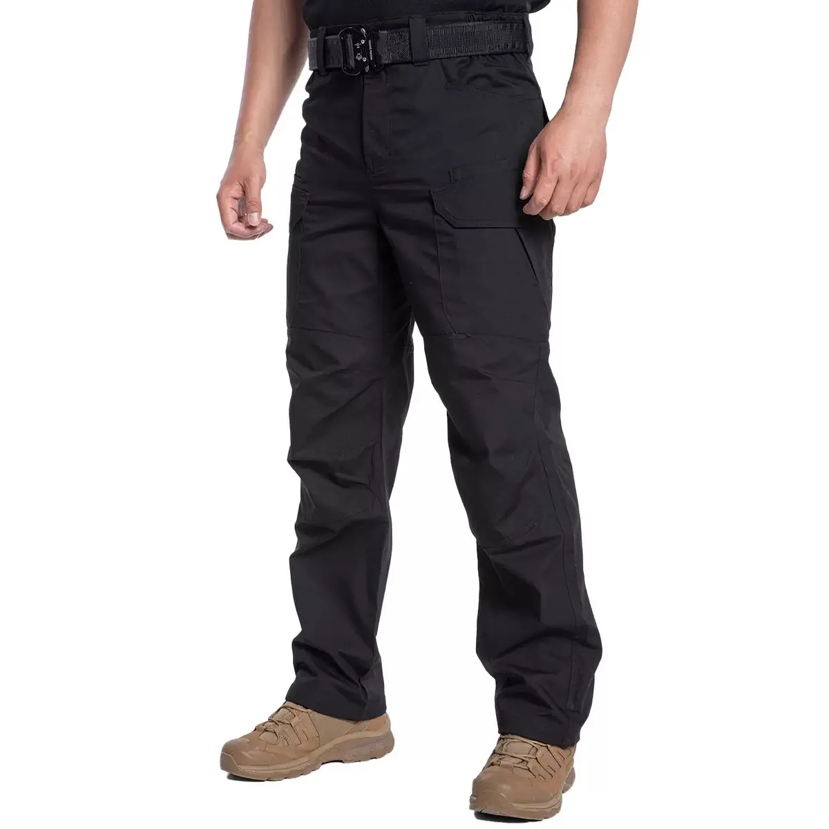 Pantalones tácticos de camuflaje otoño-primavera, multi-bolsillos - imagen 4