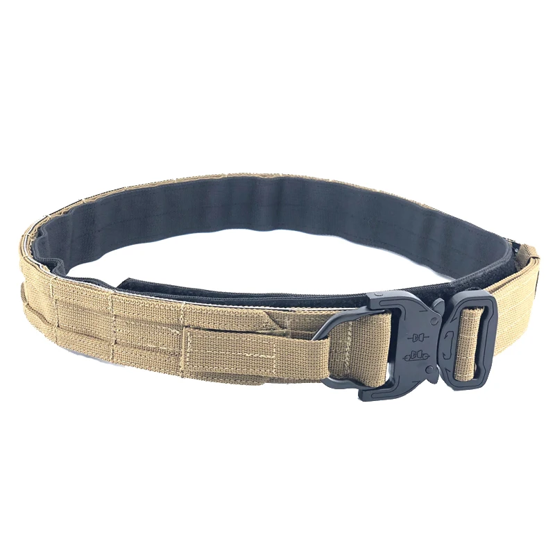 Cinturón táctico Molle multicam doble capa para hombre - imagen 2