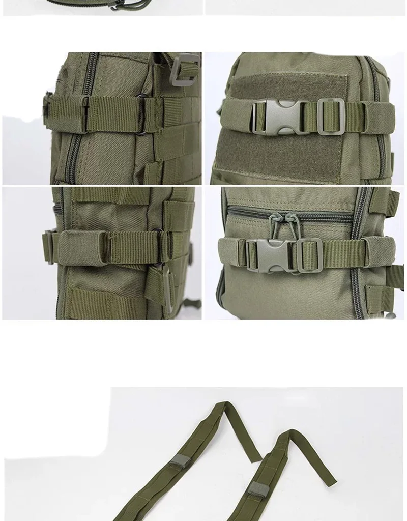 Mochila táctica compacta camuflaje exterior MOLLE – Asalto pequeña - imagen 5