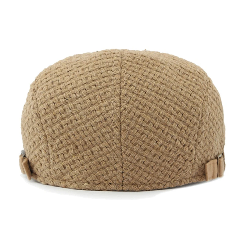 Gorra plana tipo taxista ajustable para hombre y mujer - imagen 4