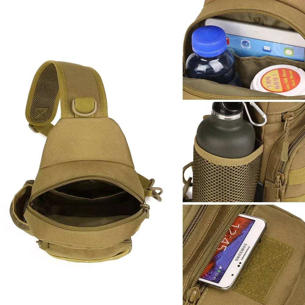 SINAIRSOFT bolsa táctica impermeable tipo bandolera para pecho - imagen 2