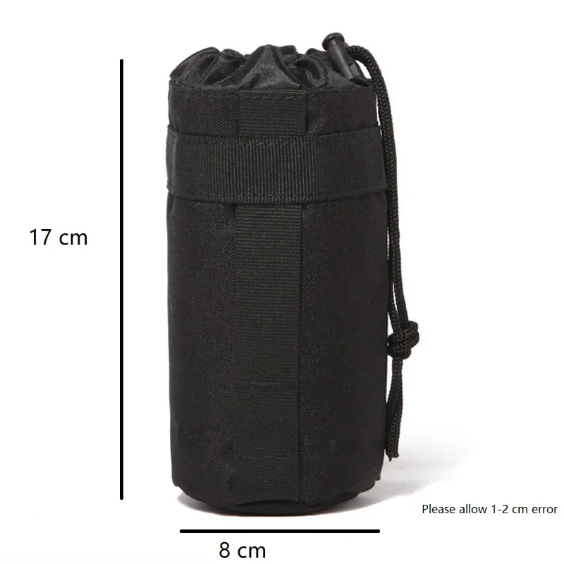 Bolsa de hidratación táctica camuflaje MOLLE con soporte botella - imagen 4