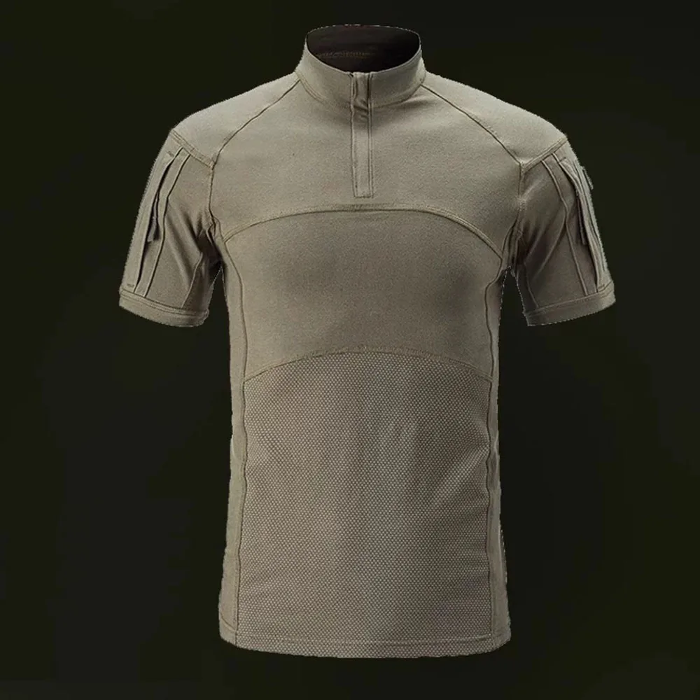 Camiseta táctica de verano manga corta hombre para caza y senderismo - imagen 3