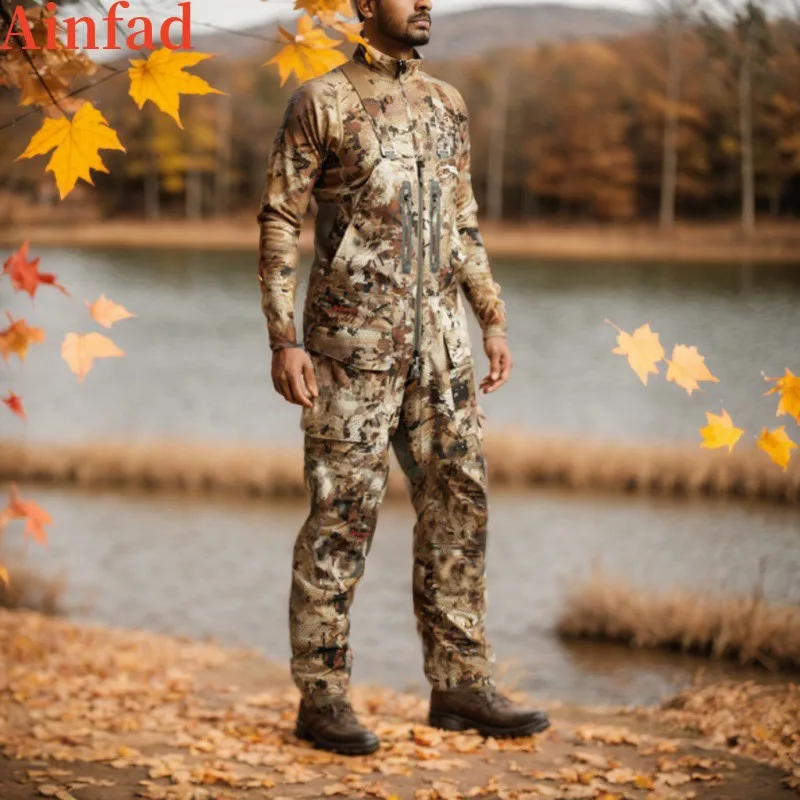 Hudson Pantalón táctico camuflaje caza pato para al aire libre