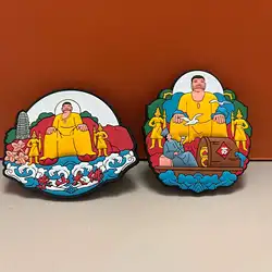 Imán de nevera de PVC personalizado con logotipo