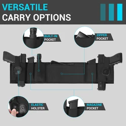 Funda táctica oculta doble para pistolas de caza al aire libre