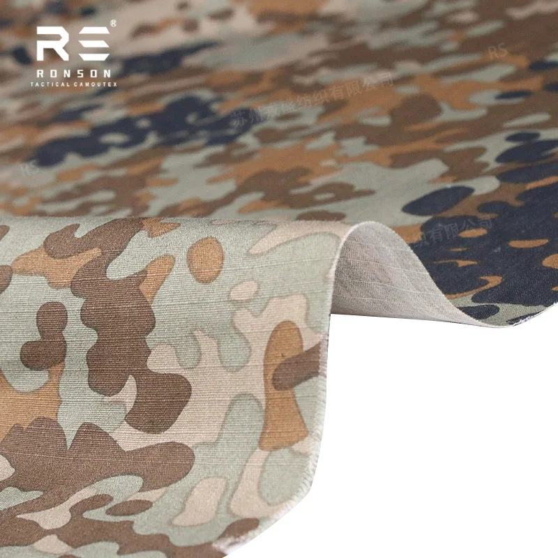 Tela táctica ripstop camuflaje desierto Xizang NYCO - imagen 2