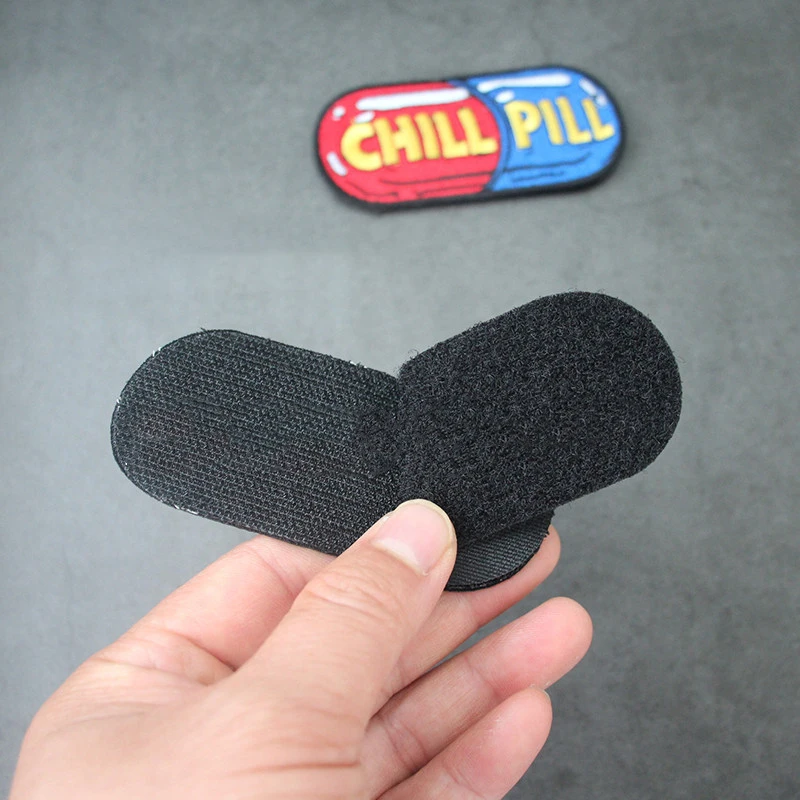 CHILL PILL parche bordado para ropa y mochilas - imagen 5