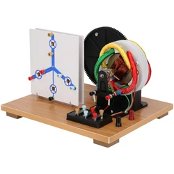 Generador eléctrico manual para laboratorio, trifásico AC/DC
