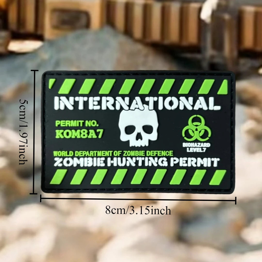 Detalle del diseño de caza de zombis del parche