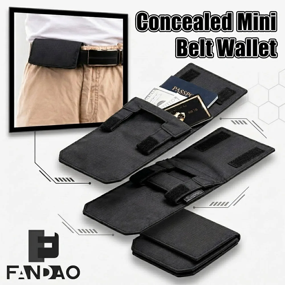 Billetera Táctica EDC Impermeable Oculta Multifuncional - imagen 3