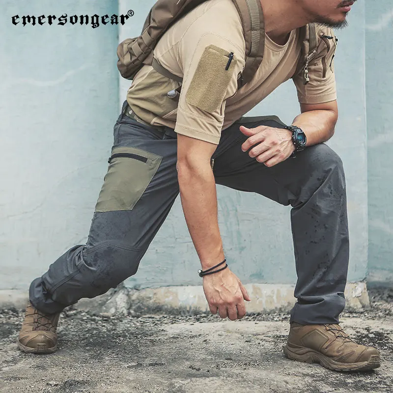 Emersongear Pantalones tácticos impermeables secado rápido elásticos - imagen 4