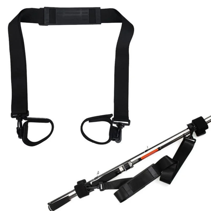 Correa de transporte ajustable para cañas spinning y casting