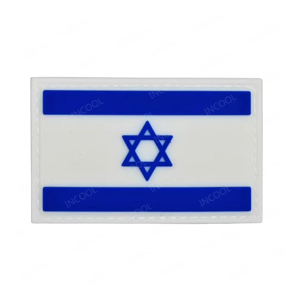 Parche PVC bandera asiática 3D para equipamiento táctico - imagen 5