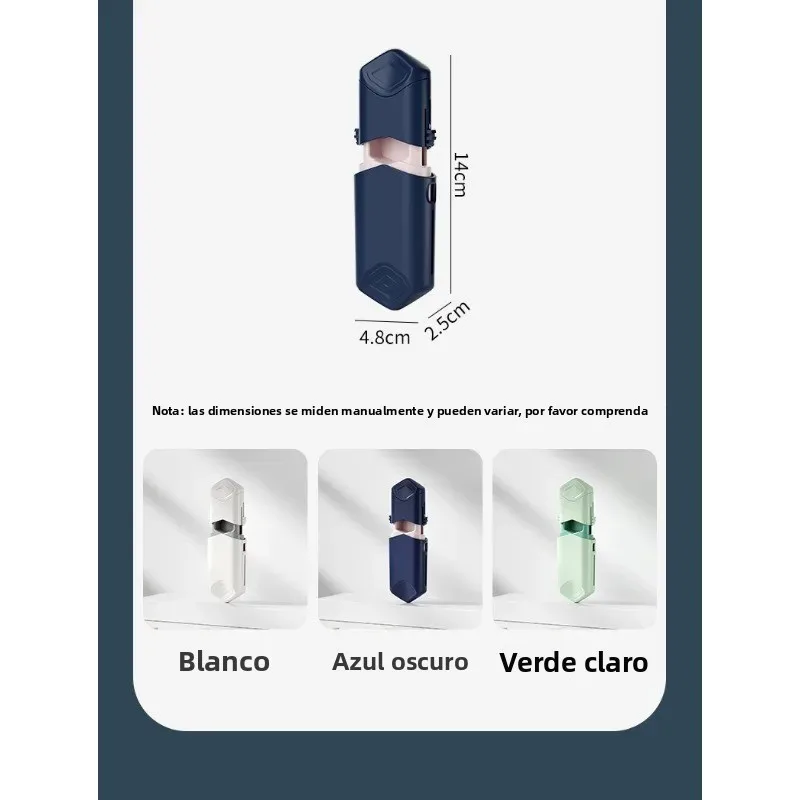 Cortador de pastillas telescópico portátil mini para viaje