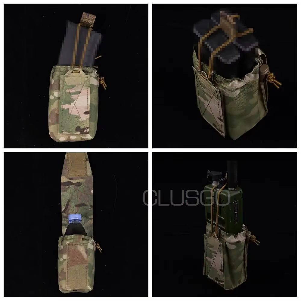 Detalle del tejido cordura 500D y costuras reforzadas