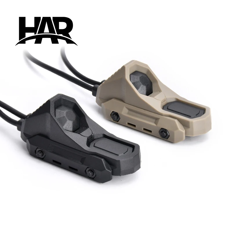 WADSN AXON interruptor remoto dual para linterna Picatinny y M-LOK