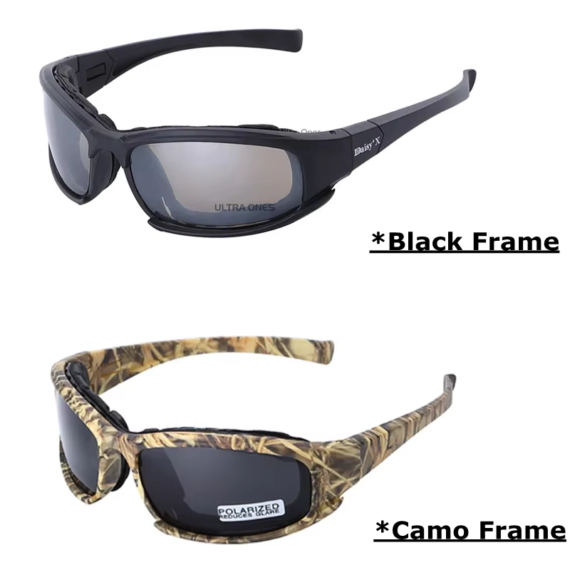 Gafas tácticas polarizadas camuflaje – Tiro y caza - imagen 3