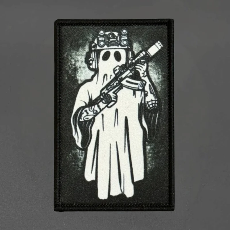 Parche táctico velcro Ghost Sniper GNBS para chaleco y mochila - imagen 3