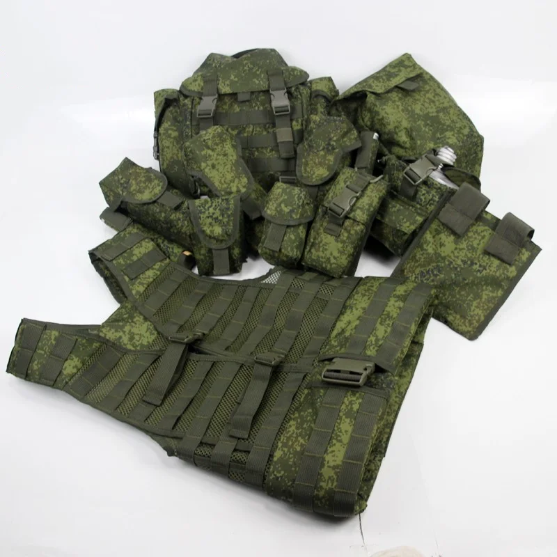 Chaleco Táctico MOLLE 6Sh117 Ruso – Equipo Combate Militar Camuflaje - imagen 3