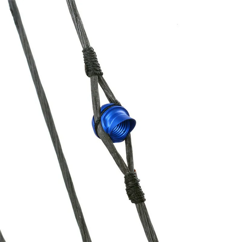 Peep Sight en detalle, carcasa de aluminio en azul