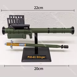 Modelo FIM-92 impreso en 3D estático, no funcional, realista