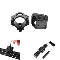 Soporte óptico para linterna láser, accesorio M-LOK de caza táctico