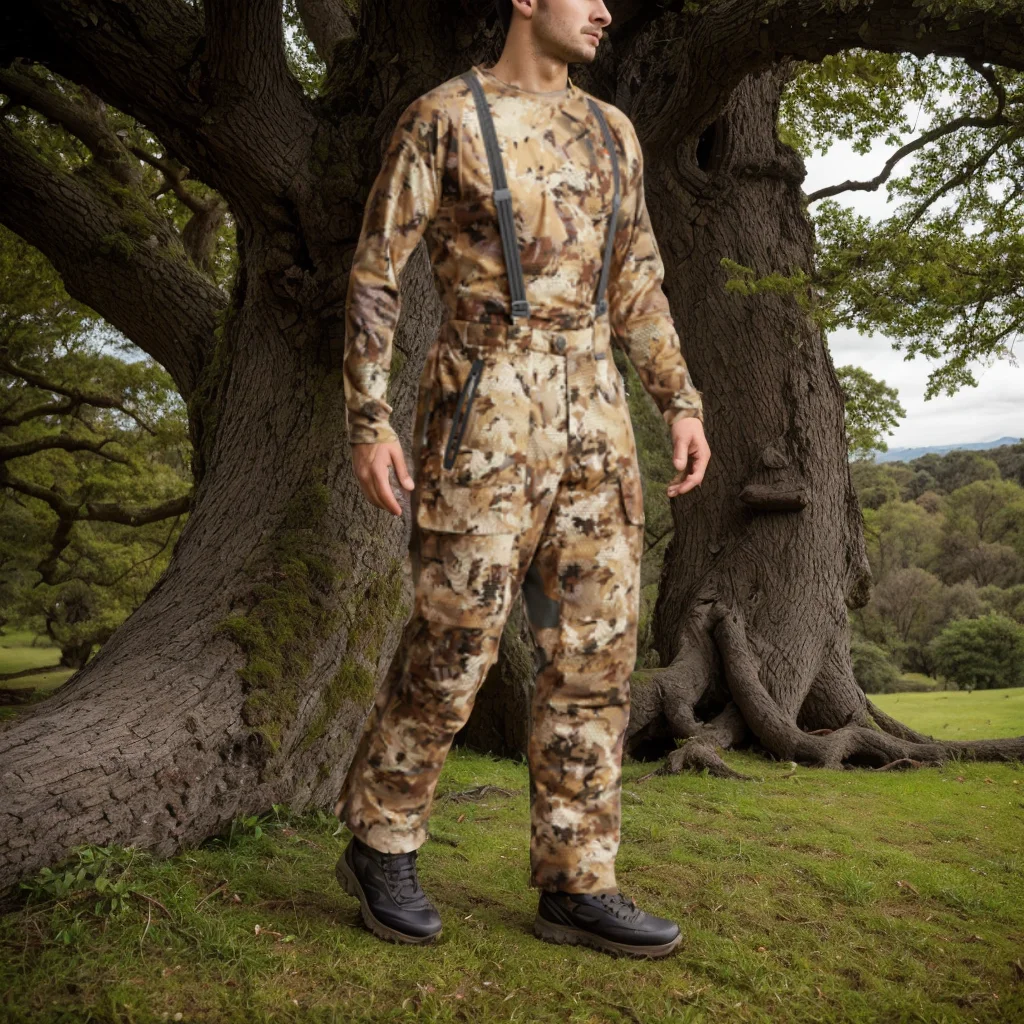 Ainfad pantalones tácticos con petos camuflaje Aerolite - imagen 3