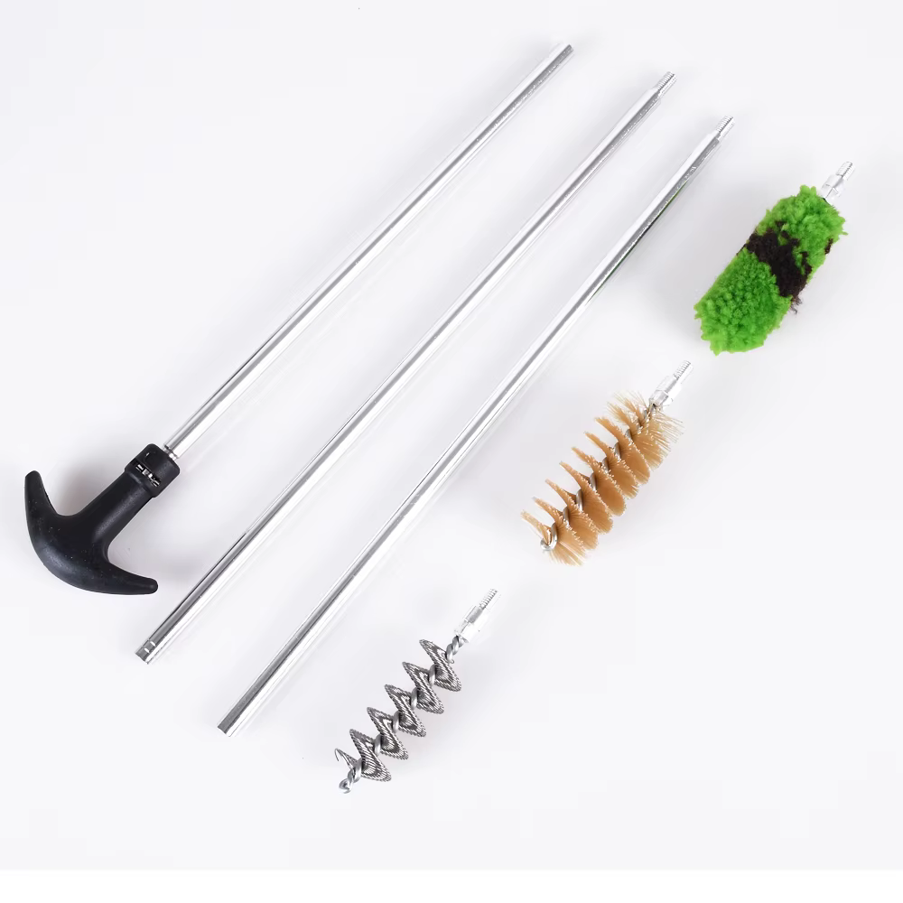 Kit limpieza escopeta 12 GA cepillos aluminio para caza profesional - imagen 3