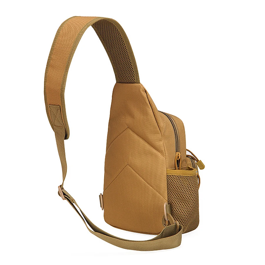 Bolsa bandolera táctica de pesca para botella y herramientas