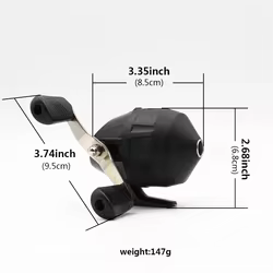 Tirachinas BL10s profesional con carrete de pesca para caza outdoor
