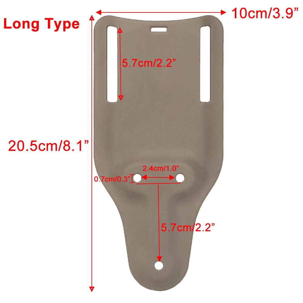 Quick Kit QLS 22 funda táctica cinturón Mid Ride 2"