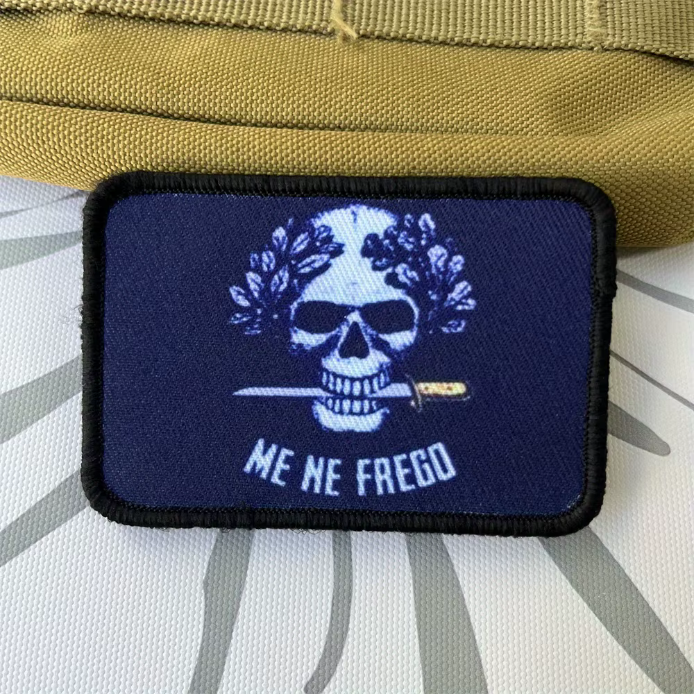 Me Ne Frego Morale Parche tactico para ropa y mochila militar