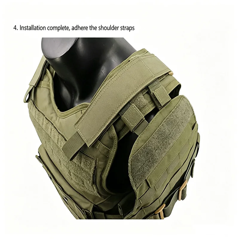 Protectores de Hombro Tácticos Universales para Chaleco Combate - imagen 5