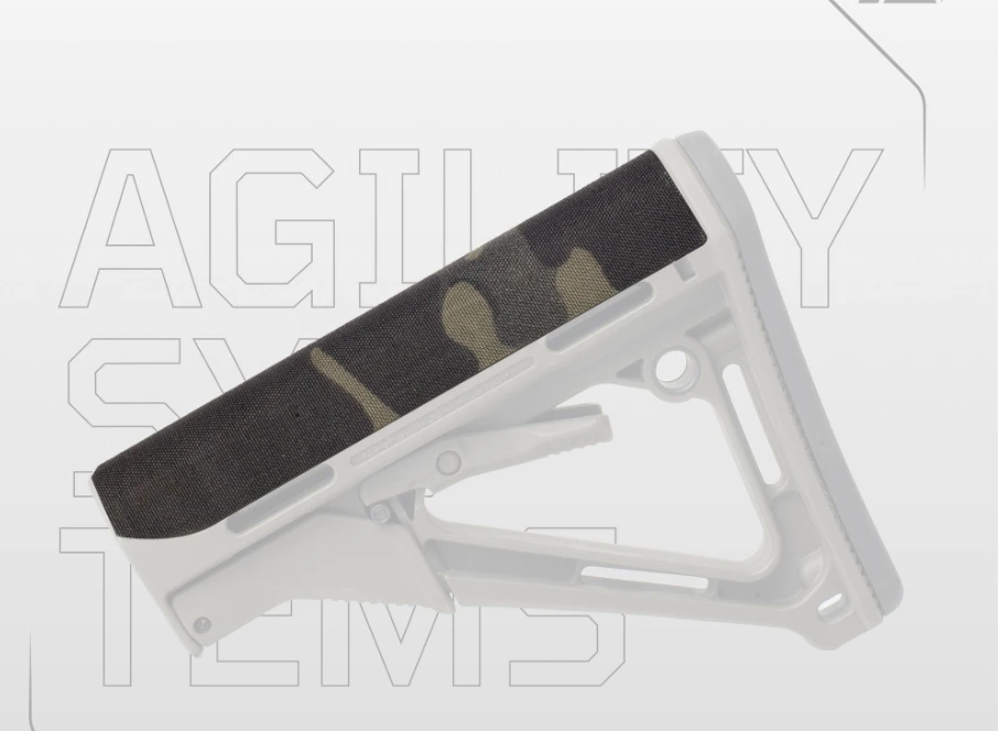 Pegatina camuflaje Tiger Stripe para soporte trasero AS Agile System - imagen 4