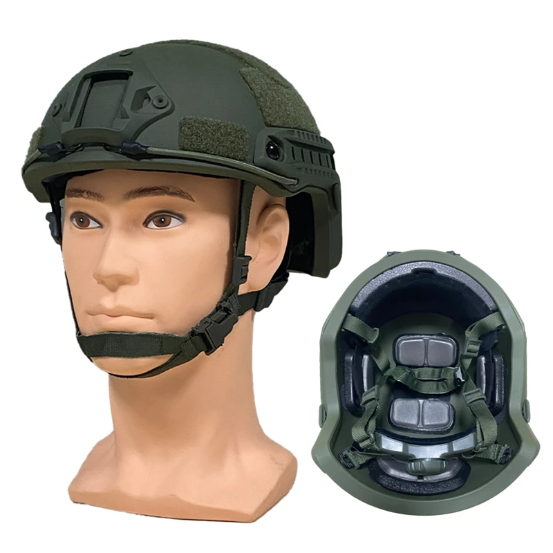 Casco táctico FAST Wendy de fibra para caza y actividades outdoor - imagen 3