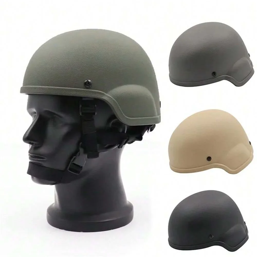 Casco táctico ligero con ajuste rápido – Airsoft, caza y senderismo
