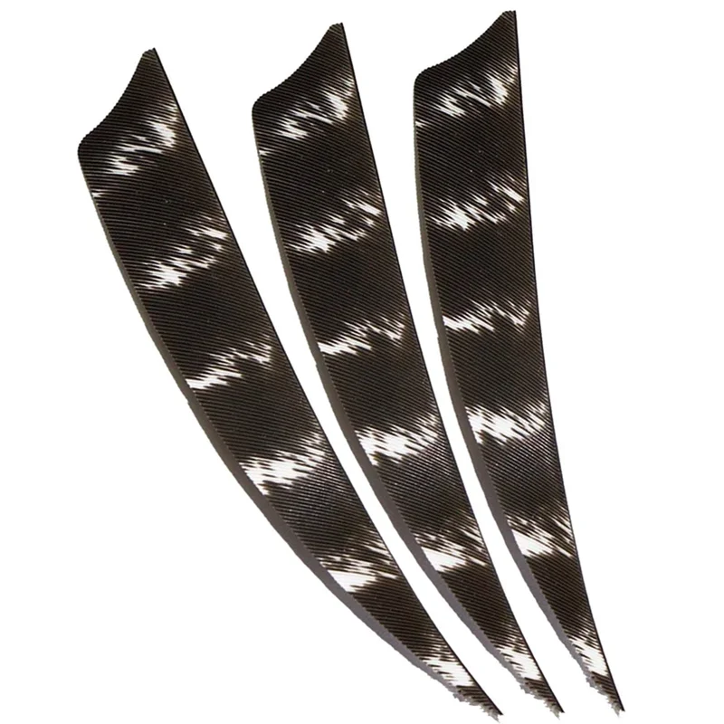 Plumas de pavo real para fletching – Set natural de arquería - imagen 3